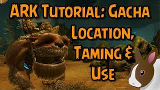 How to Tame & Use a Gacha in ARK: Survival Evolved | PC | PS | Xbox #ark #extinction