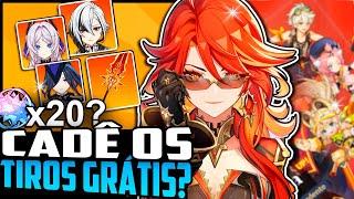 NÃO TEM 20 TIROS GRÁTIS NA MAVUIKA? ANÁLISE BANNERS E GEMAS DA 5.3 | Genshin Impact