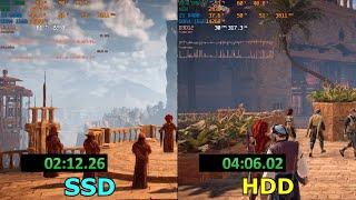 Horizon Zero Dawn SSD VS HDD