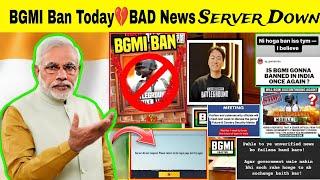 BGMI BAN3rd TIME SERVERS DOWN⁉️CYBER SECURITY BGMI BAN TODAY NEWS GOV. BGMI BAN NEWS BGMI UNBAN