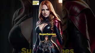 Turkish Actress Meryem Uzerli Becomes Marvel and DC superheroes #dc #marvel #avengers