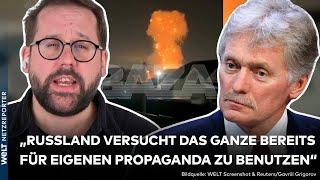 PUTINS KRIEG: Massive Drohnenattacke auf Moskau! Kreml benutzt Angriff für eigene Propaganda