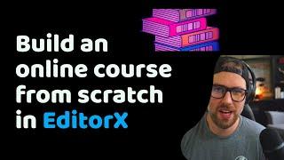 Sell Online Courses using EditorX