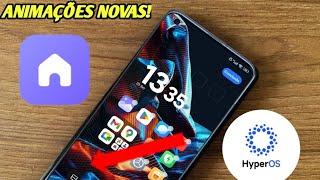 NOVA ATUALIZAÇÃO DA HYPER OS LAUNCHER COM NOVAS ANIMAÇÕES PARA SEU XIAOMI