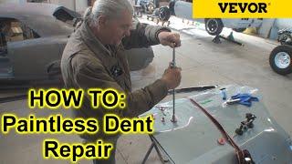 Paintless Dent Repair For Beginners - Do It Yourself - Paint And Body Tech Tips