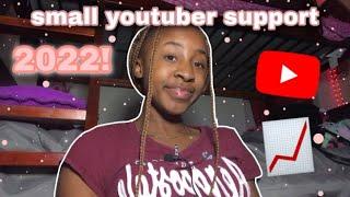 Small YouTuber Support || Calling All Small Youtubers