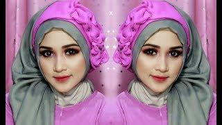 TUTORIAL MAKE UP AND SEGE BLOCK FOUR SEMPLE LUXURY, HEAVEN PARTY, KNDANGAN HIJU, HIJAB WISUDA2 mp4n