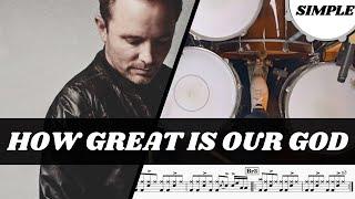 Simple Drums for How Great Is Our God by Chris Tomlin