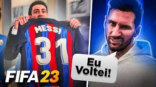 INICIEI a RECONSTRUÇÃO do BARCELONA com XAVI! MODO CARREIRA TREINADOR FIFA 23 (EP 01)