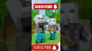 #Minecraft emotional video 3D Steve and Alex