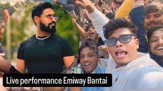 Emiway Bantai Live performance Malad Masti | Sk kasid