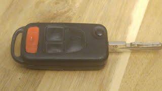 Mercedes Benz Key Fob Battery replacement - DIY