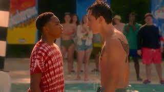 |Cobra Kai S5| Hawk vs Kenny At The Pool [4K]