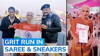 Netizens Hail 80-Year-Old Granny For Running Marathon For The Fifth Time