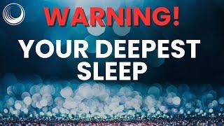 Sleep Hypnosis for Deep Sleep (Powerful) | Fall Asleep in Minutes | Dark Screen