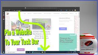 How To Pin a Website to Your Task Bar in Chrome or Edge