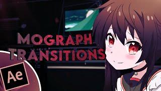 Mograph Transitions - After Effects AMV Tutorial