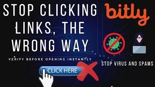 How To Open Bitly Links Correctly - Know Before You Click