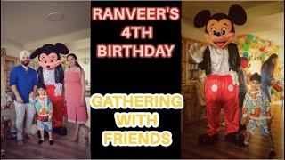 Ranveer's 4th Birthday Party | Grandparents are here| India To Canada