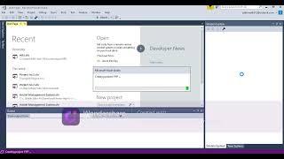 How to create a new project in ASP NET MVC C# Visual Studio 2017