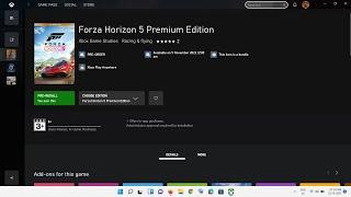 Fix Forza Horizon 5 Not Installing On Xbox App On Windows 10 & 11