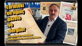 Kitap ve Kütüphane Sohbetleri Selahattin Öztürk ilginç dergi-gazeteleri anlatıyor #dergi #gazeteler