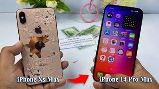 How To Restore and Upgrade iPhone XS Max Convert to iPhone 14 Pro Max