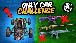 Only Vehicle Challenge ( No Guns ) - PUBG MOBILE