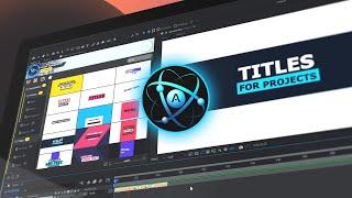 AtomX - Free Extension for After Effects & Premiere Pro