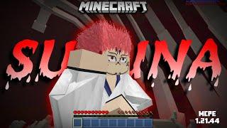 Sukuna is so badass  | jujutsu awakening addon mcpe 1.21 | jujutsu kaisen mod minecraft 1.21