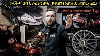 PBBR Pulverbeschichtung I Kunde mit bösem 7er GTI, Achsen Audi S8 #pulvern #felgen #felgenreparatur