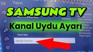 Samsung TV Kanal Uydu Ayarlama - Samsung Tv Trt 1 Frekans Ayarı KANAL ARAMA