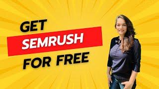 How to get SEMRUSH PRO for FREE| how to get SEMRUSH premium account for FREE ?