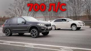 ФЕНОМЕНАЛЬНЫЙ ЗАЕЗД. АТОМНАЯ SUBARU 700 л.с - УБИЙЦА НЕМЕЦКИХ ПОНТОВ