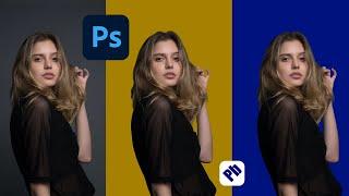 How to Change Background Color In Photoshop 2023 (Quick & EASY)