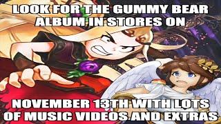 Look for the gummy bear album in stores on November 13th!