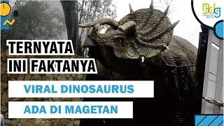 VIRAL DINOSAURUS DI MAGETAN,  INI FAKTANYA