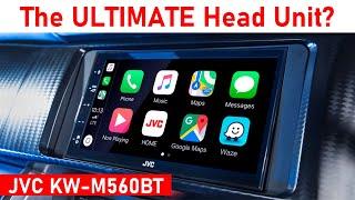 The ULTIMATE Car Head Unit UNDER £300? JVC KW-M560BT Demo & Overview