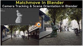 Match Moving in Blender | Camera Tracking & Matchmove in Blender | Blender 2.9