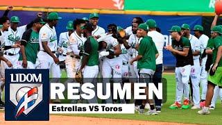 Estrellas vs. Toros Resumen (23/12/24) | LIDOM Highlights