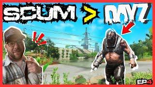 SCUM is BETTER than DayZ - This CRAZY ADVENTURE shows why!