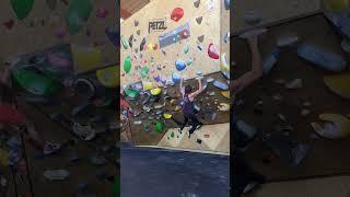 Campus rose move and trusting feet #campus #rose #move #footwork #climbingtraining #paraclimbing