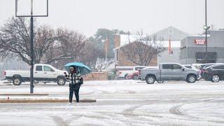 Lo más peligroso de la tormenta invernal en Houston se podrá ver desde la madrugada del martes