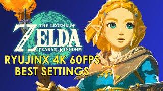 The Legend of Zelda Tears of the Kingdom 4K 60FPS - RYUJINX 2023