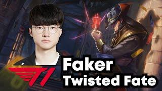 Faker picks Twisted Fate