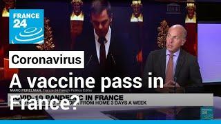 French lawmakers to vote on Covid-19 vaccine pass • FRANCE 24 English