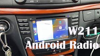 Android Radio Install in my W211 E-Class (Vlog)