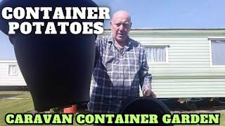 Grow Container Potatoes Caravan Life