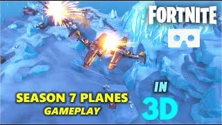 Fortnite Season 7 Planes in 3D sbs - VR Headset Compatible (Not 360°) Fortnite Nostalgia