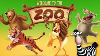 Gazoon - Escape The Zoo | Funny Animated Movie All Episodes | Cartoon For Kids